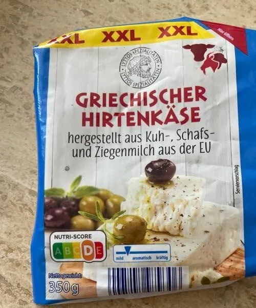 hirtenkäse, griech.