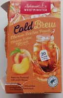 Cold breu classic ice tea peach
