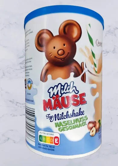 Milchmäuse Milchshake Haselnuss