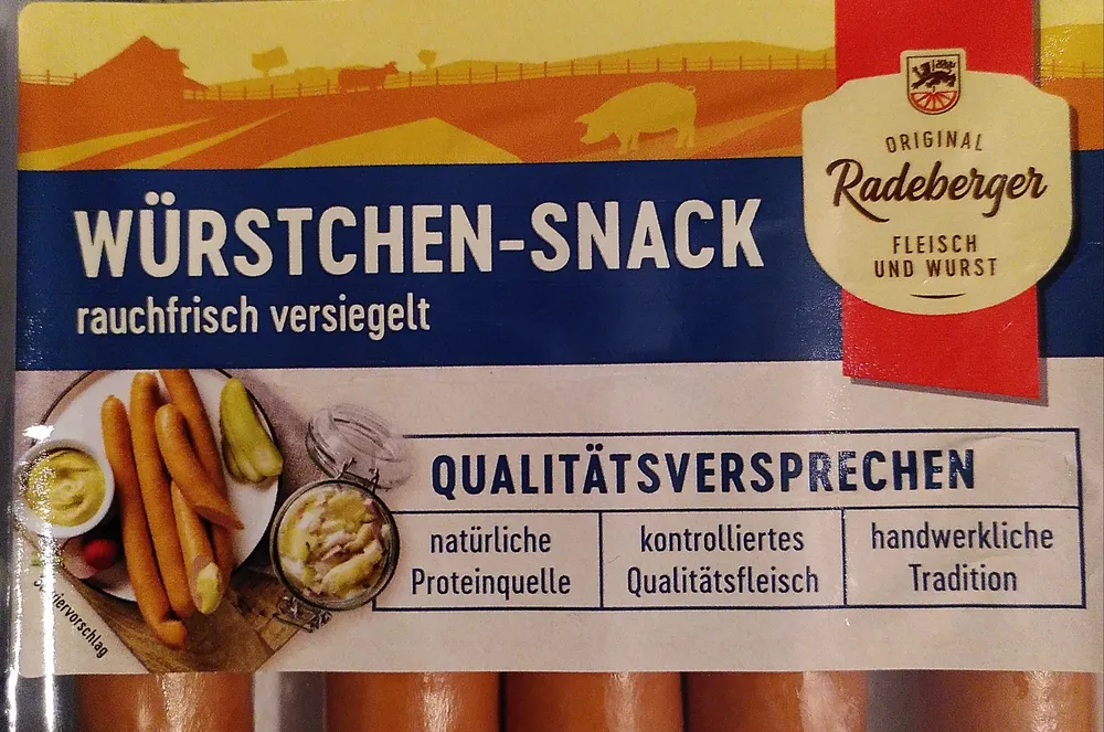 Würstchen-Snack