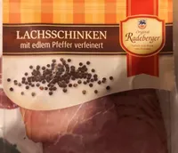 Lachsschinken mit edlem Pfeffer verfeinert
