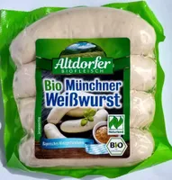 Weißwurst Münchner (Bio)