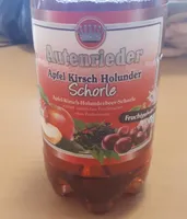 Apfel Kirsch Holunder Schorle