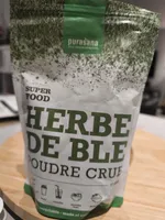 Herbe de blé poudre crue