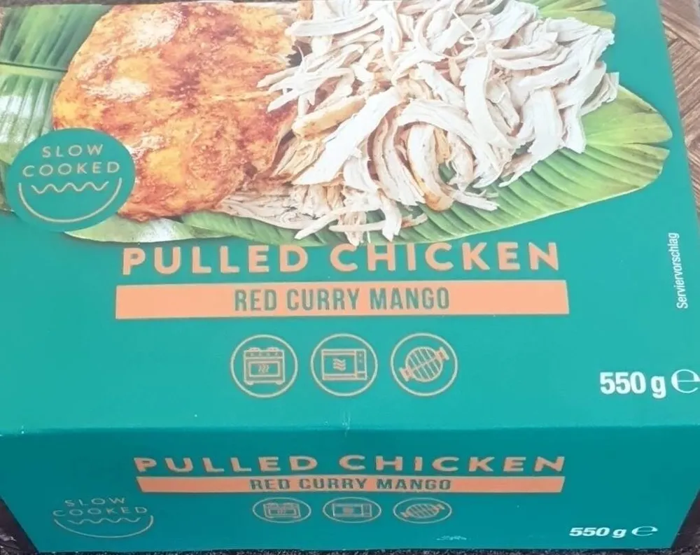 Pulled Chicken Red Curry Mango
