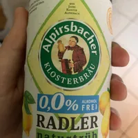 Radler Naturtrüb 0,0% Alkoholfrei