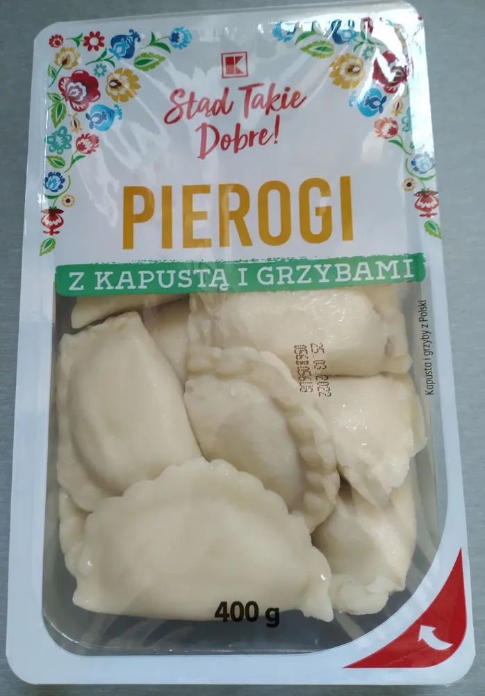 Pierogi z kapustą i grzybami