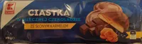 Ciastka w mlecznej czekoladzie ze słonym karmelem