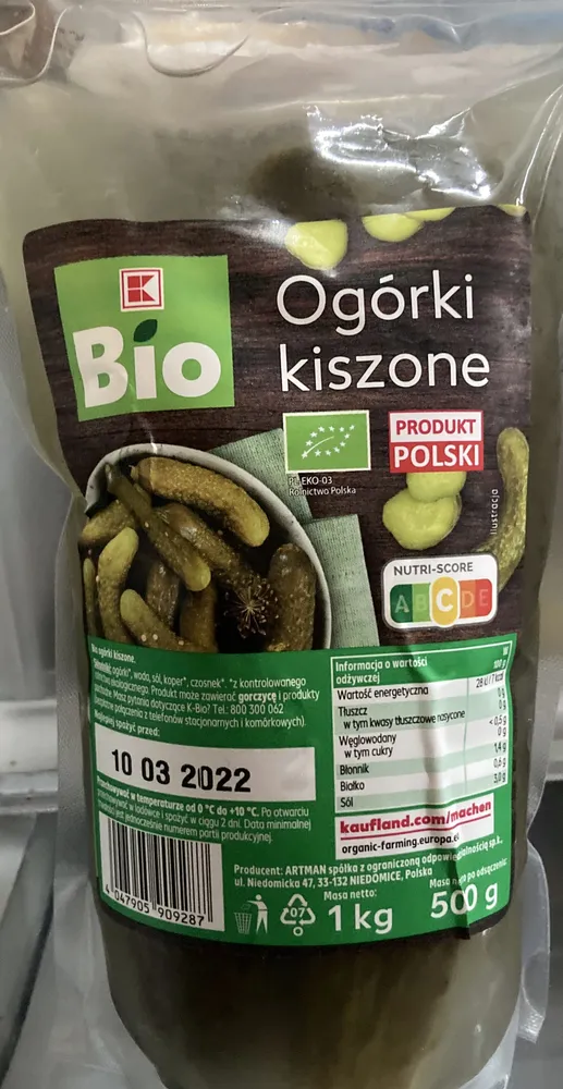 Ogórki kiszone