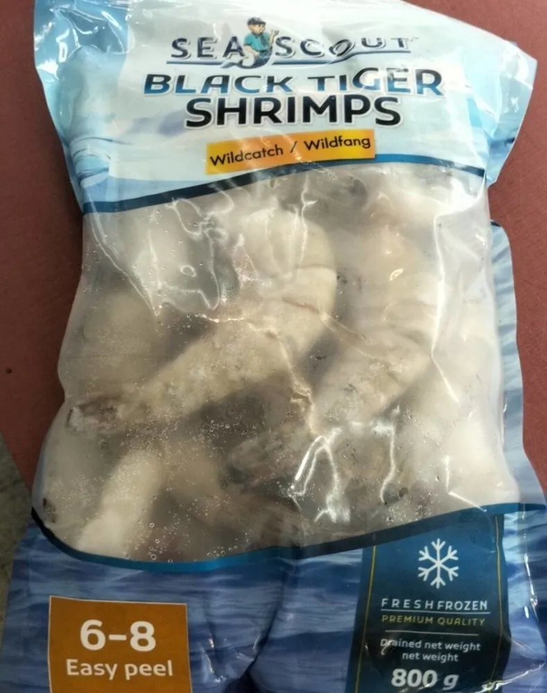 Black tiger shrimp