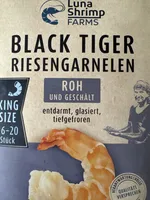 Black tiger - Roh Und Geschält
