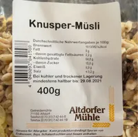 Knusper Müsli