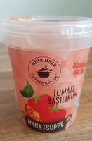 Tomate Basilikum Marktsuppe