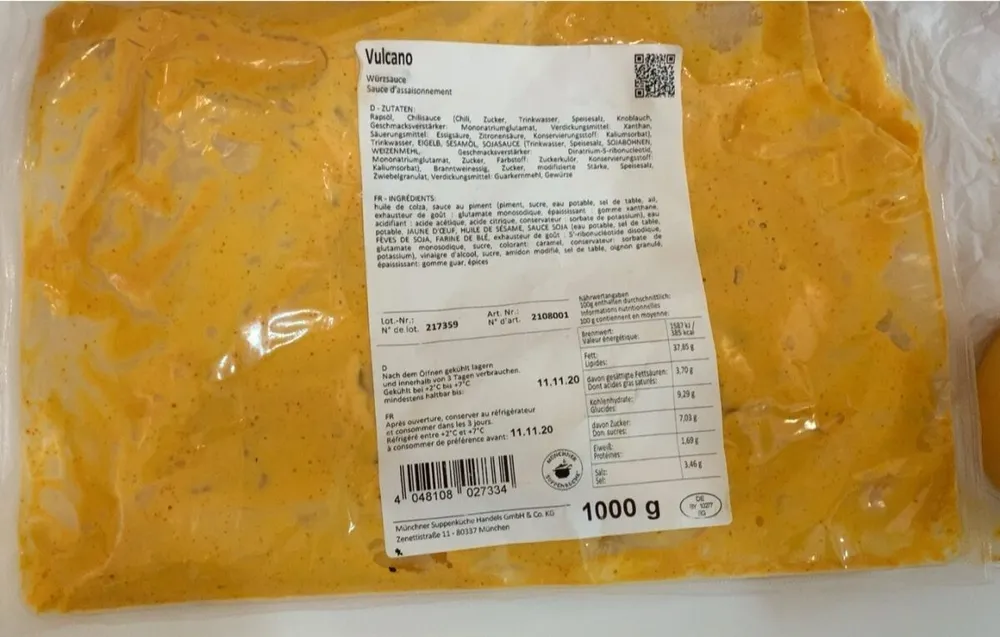Sauce vulcano