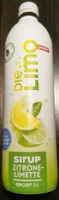 Die Limo Sirup Zitrone-Limette