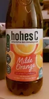 Milde Orange mit Fruchtfleisch Orangensaft