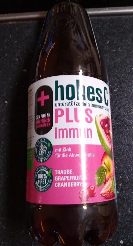 Saft - Plus Immun - Traube - Grapefruit - Cranberry