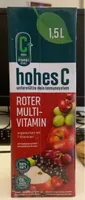Roter Multi-Vitamin