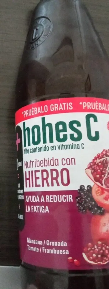 Nutribebida con HIERRO