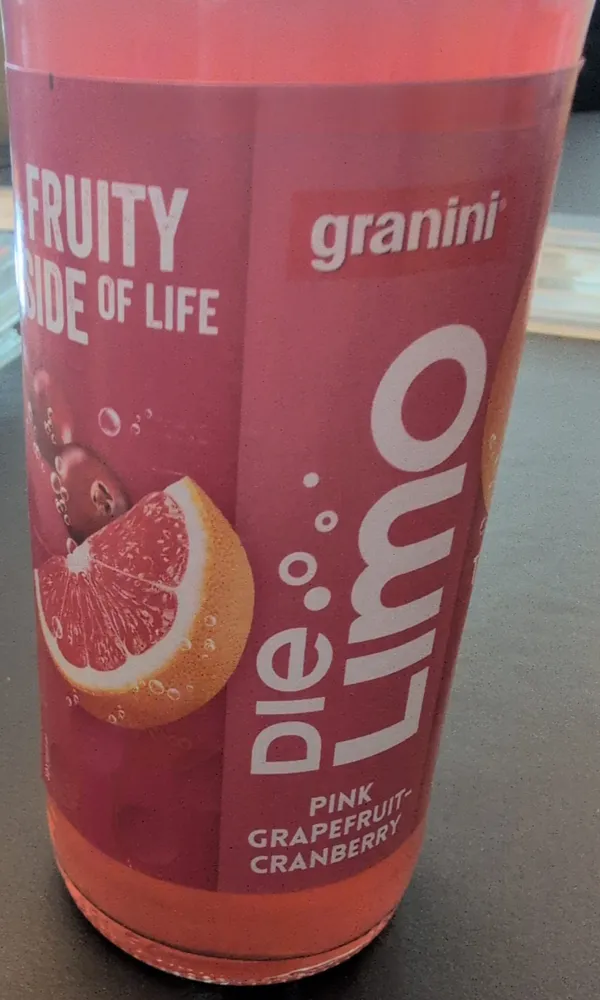 Die Limo PINK GRAPEFRUIT CRANBERRY