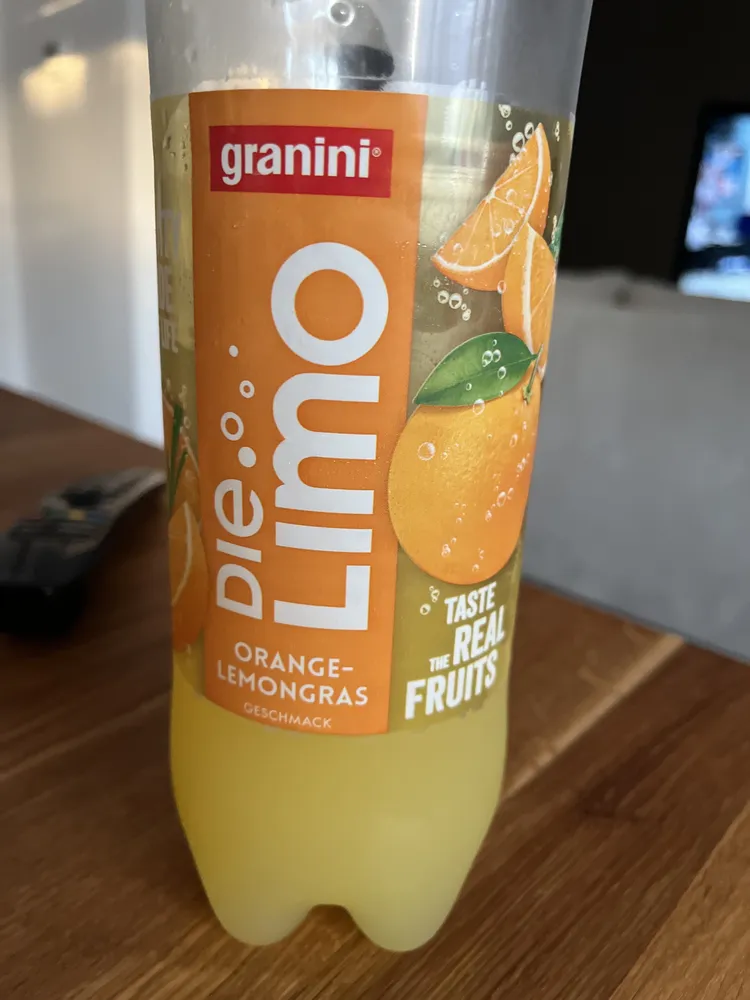 Die Limo Orange-Lemongras