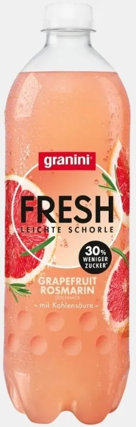 FRESH LEICHTE SCHORLE GRAPEFRUIT ROSMARIN