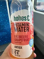 VITAMIN WATER ERDBEERE GRAPEFRUIT Geschmack