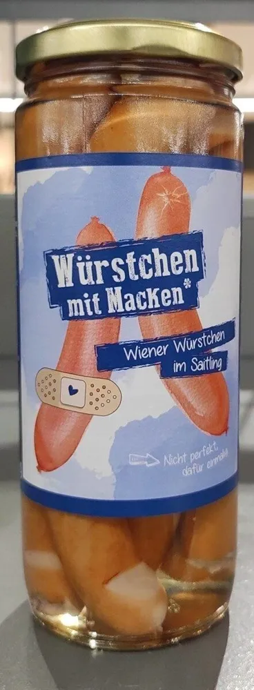 Würstchen mit Macken