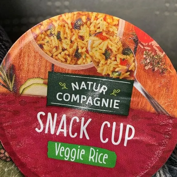 Snack Cup Veggie Rice
