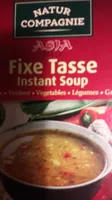 Fixe tasse - Soupe de légumes