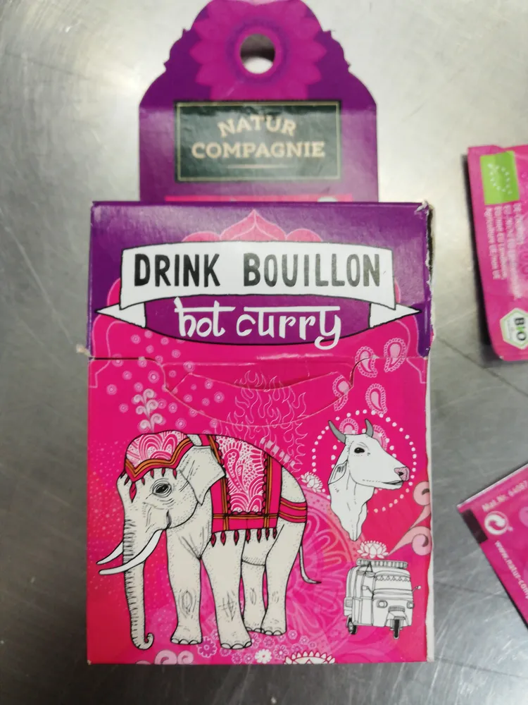 Drikke Bouillon Hot Curry Ø
