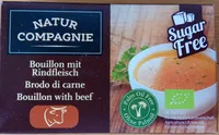 Bouillon mit Rindfleisch