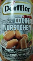 Salchichas cocidas alemanas