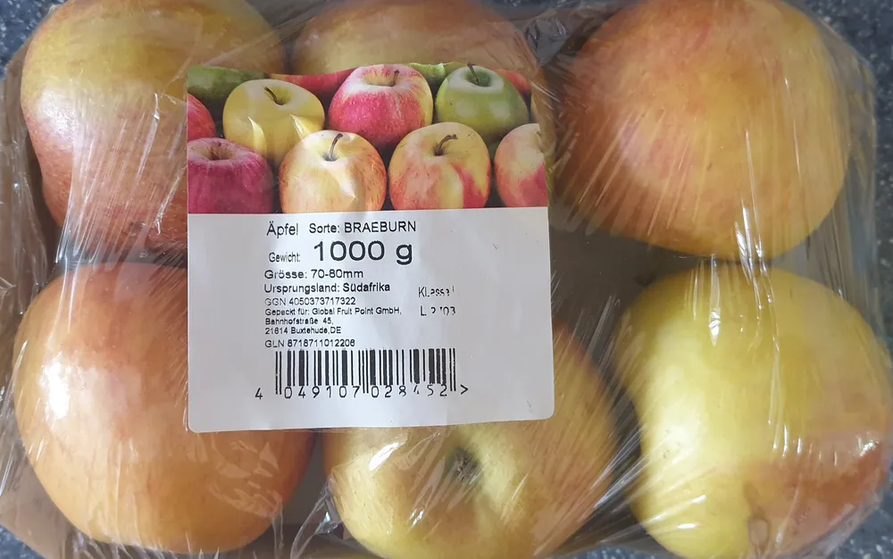 Äpfel, Sorte: Braeburn