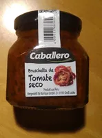 Bruschetta der tomate secco