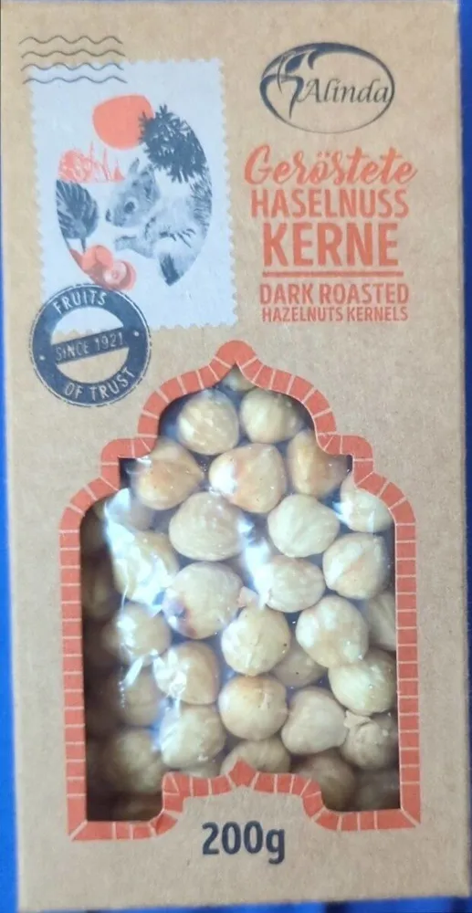 Geröstete Haselnusskerne
