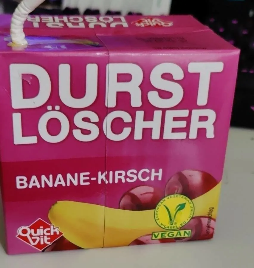 Durstlöscher Banane-Kirsch