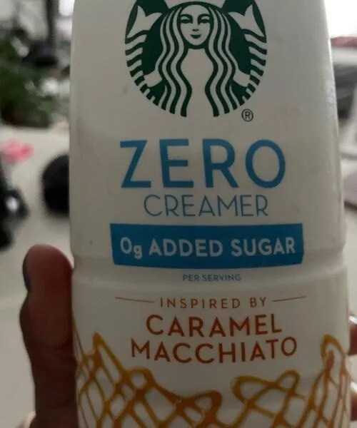 Zero creamer caramel macchiato