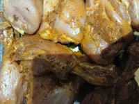 Skinless chicken drumsticks