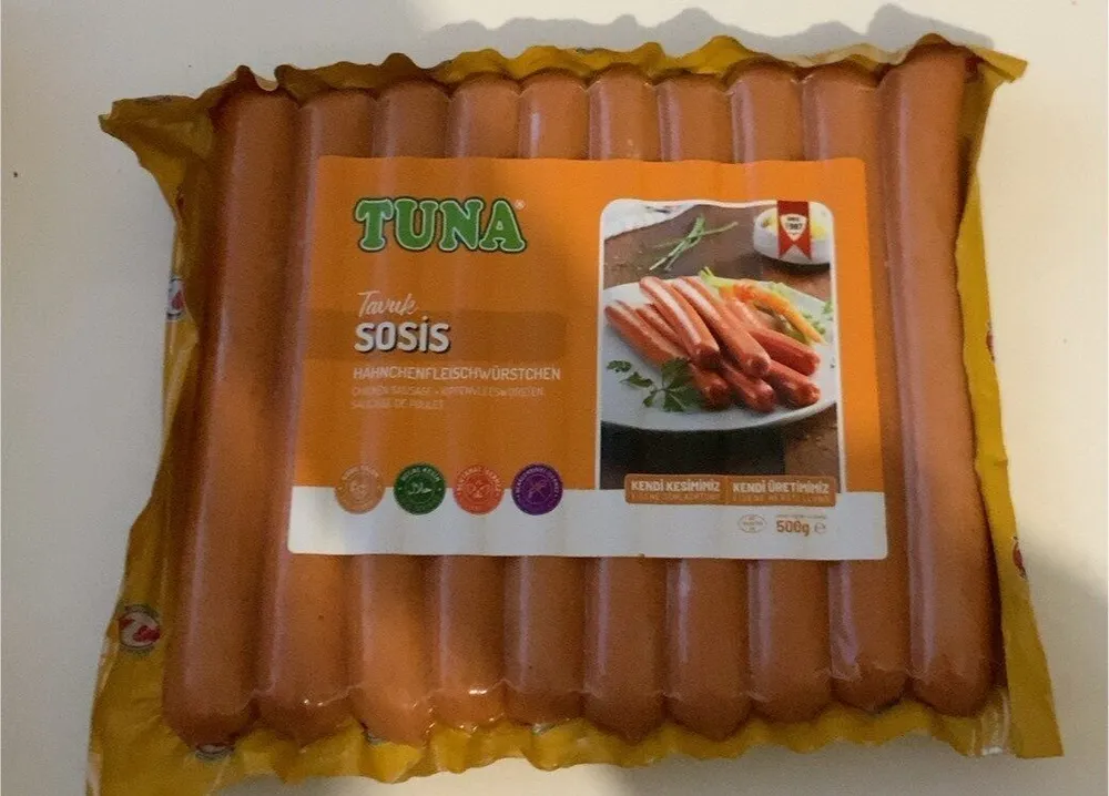 Tavuk sosis