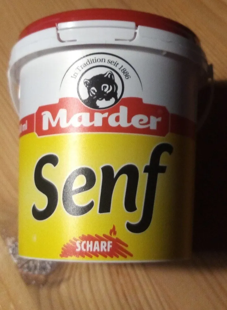 Marder Senf scharf