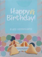 Glückskekse - Happy Birthday