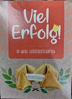 Glückskekse - Viel Erfolg
