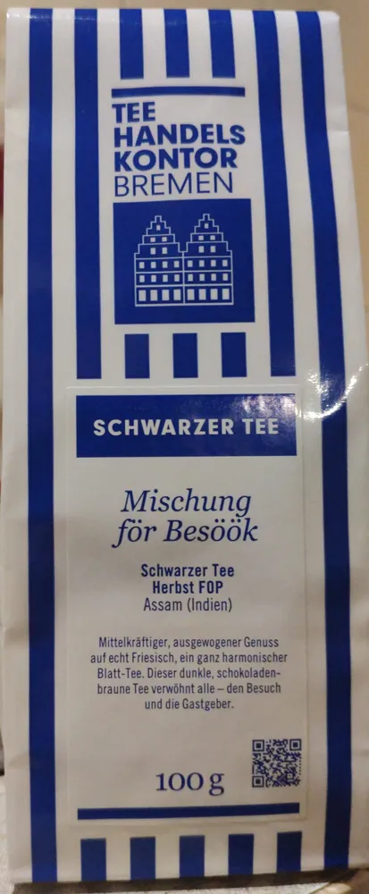Schwarzer Tee: Mischung för Besöök