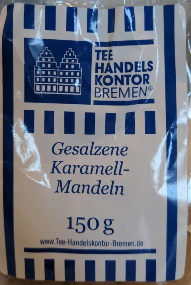 Gesalzene Karamell-Mandeln