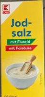 Jodsalz mit Fluorid/ mit Folsäure