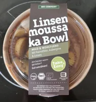 Linsen Moussaka Bowl