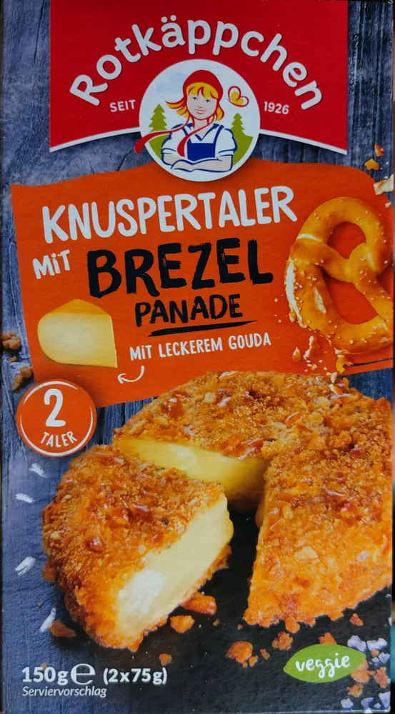 Knuspertaler mit Brezel-Panade