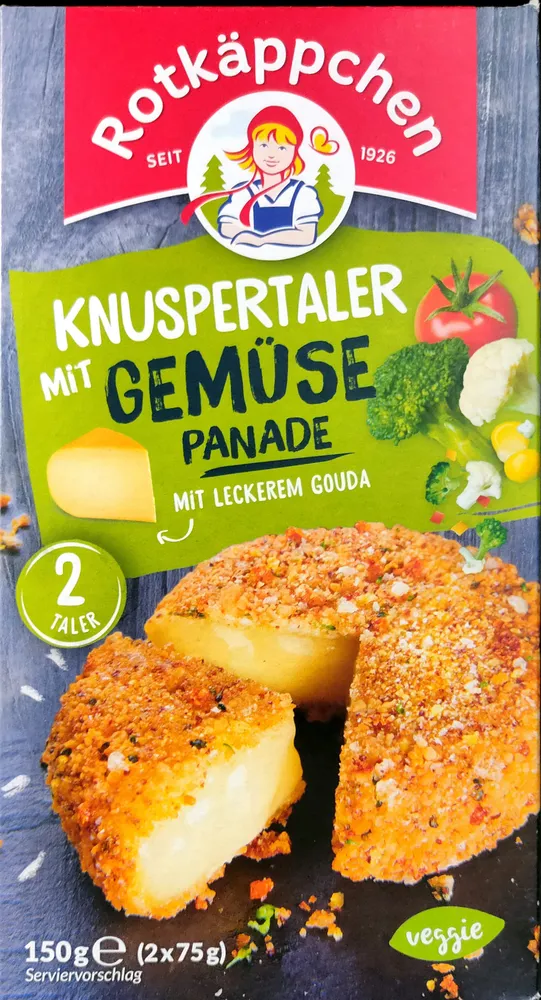 Knuspertaler mit Gemüse