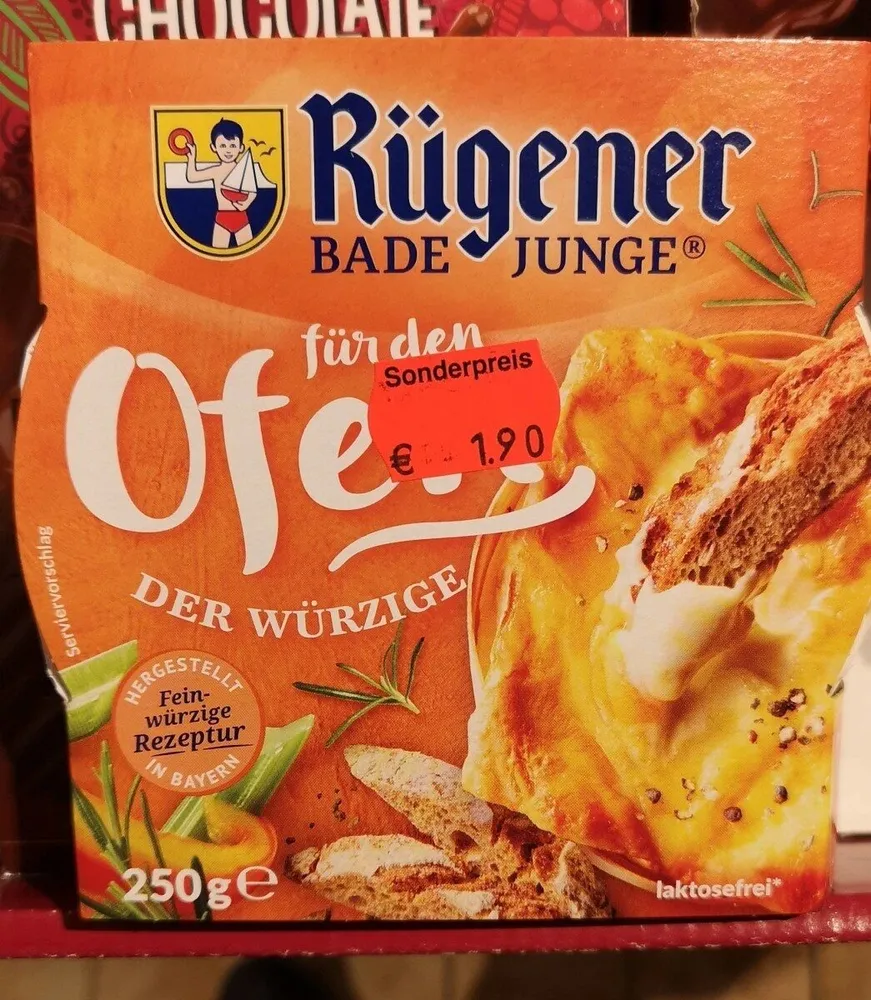 Ofen Käse der Würzige